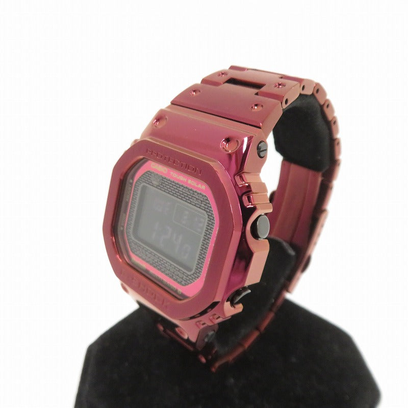 G-SHOCK | ジーショック FULL METAL デジタル電波ソーラー 腕時計 GMW-B5000RD-4JF レッド【瀬戸大橋店】