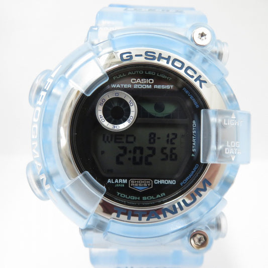G-SHOCK | ジーショック FROGMAN デジタルソーラー 腕時計 GW-8202K-2JR ライトブルー【瀬戸大橋店】