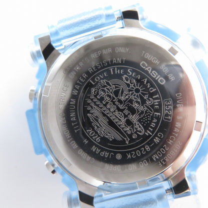 G-SHOCK | ジーショック FROGMAN デジタルソーラー 腕時計 GW-8202K-2JR ライトブルー【瀬戸大橋店】