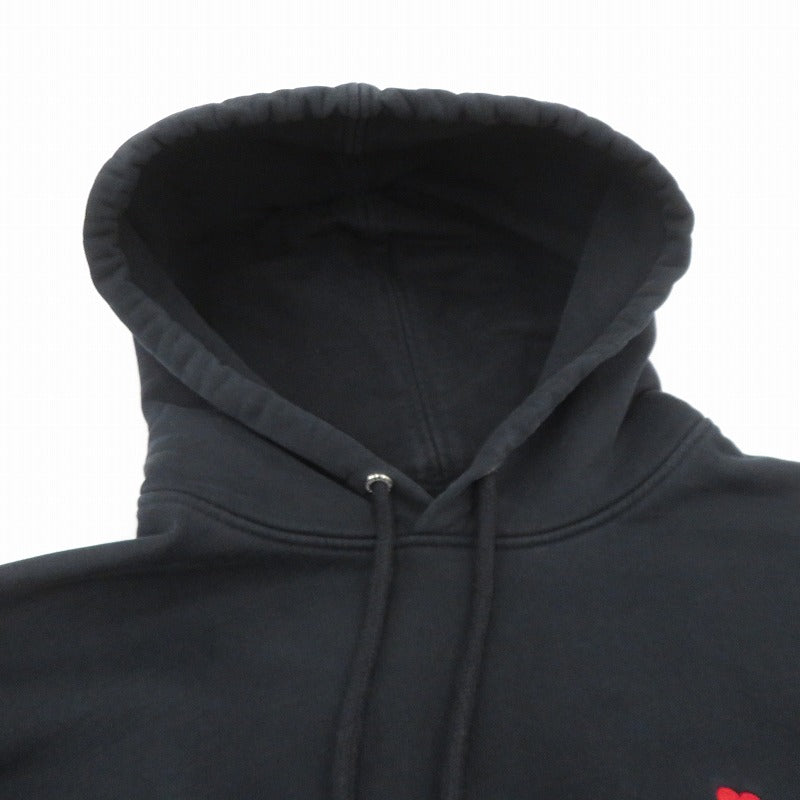 AMI | アミ SMALL ADC HOODIE パーカー BFUSW200.730 ブラック サイズ：L【瀬戸大橋店】