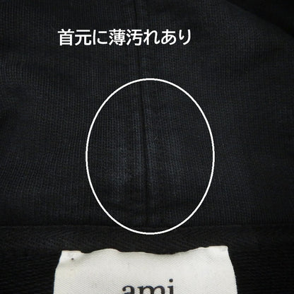 AMI | アミ SMALL ADC HOODIE パーカー BFUSW200.730 ブラック サイズ：L【瀬戸大橋店】