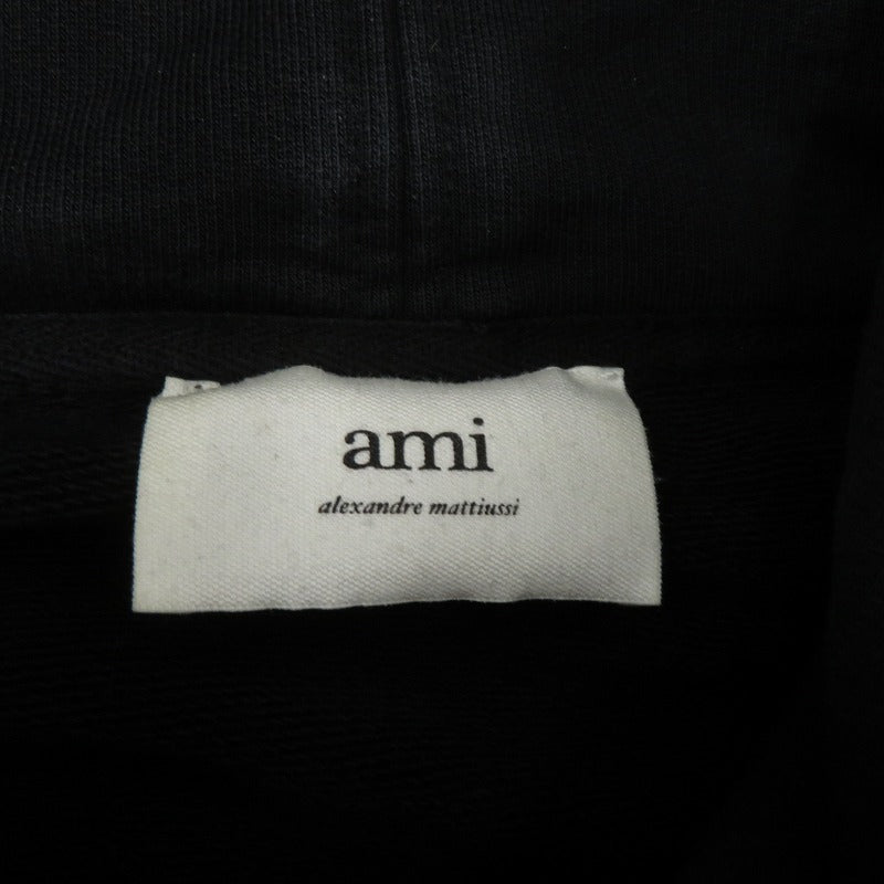 AMI | アミ SMALL ADC HOODIE パーカー BFUSW200.730 ブラック サイズ：L【瀬戸大橋店】