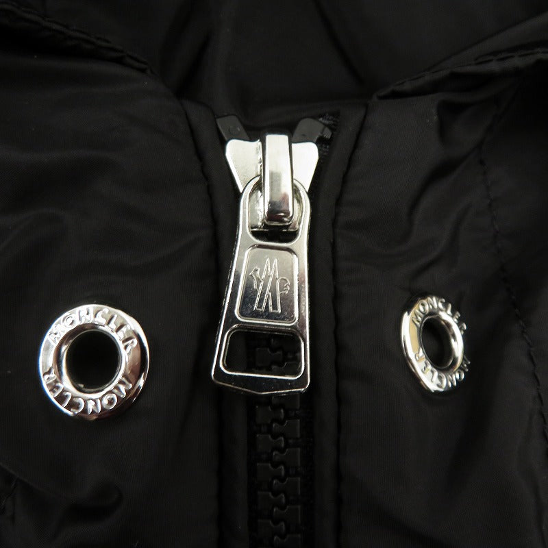 MONCLER | モンクレール GRIMPEURS GIUBBOTTO 23年製 ナイロンジャケット J10911A00090 54155 ブラック サイズ：1【瀬戸大橋店】