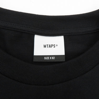 W)TAPS | ダブルタップス :///: / SS / COTTON 半袖Ｔシャツ 261ATDT-STM04S ブラック サイズ：2【瀬戸大橋店】