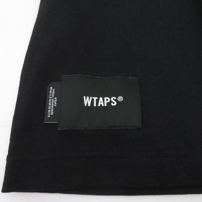 W)TAPS | ダブルタップス :///: / SS / COTTON 半袖Ｔシャツ 261ATDT-STM04S ブラック サイズ：2【瀬戸大橋店】