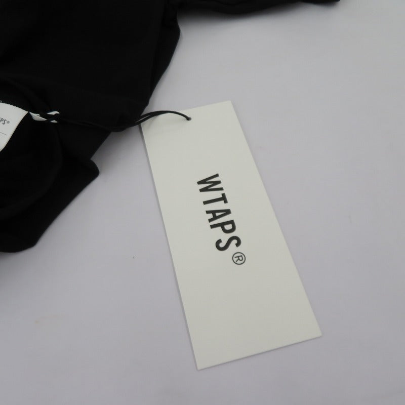 W)TAPS | ダブルタップス :///: / SS / COTTON 半袖Ｔシャツ 261ATDT-STM04S ブラック サイズ：2【瀬戸大橋店】