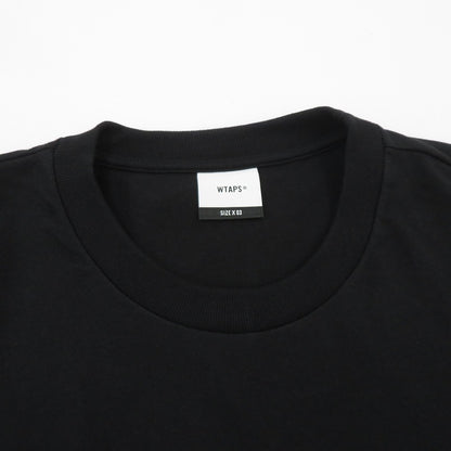 W)TAPS | ダブルタップス :///: / SS / COTTON 26ss 半袖Ｔシャツ 261ATDT-STM04S ブラック サイズ：3【瀬戸大橋店】