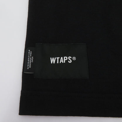 W)TAPS | ダブルタップス :///: / SS / COTTON 26ss 半袖Ｔシャツ 261ATDT-STM04S ブラック サイズ：3【瀬戸大橋店】