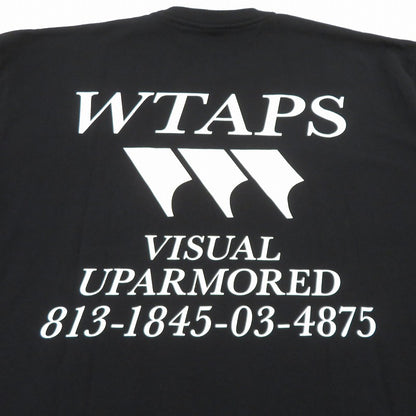 W)TAPS | ダブルタップス :///: / SS / COTTON 26ss 半袖Ｔシャツ 261ATDT-STM04S ブラック サイズ：3【瀬戸大橋店】