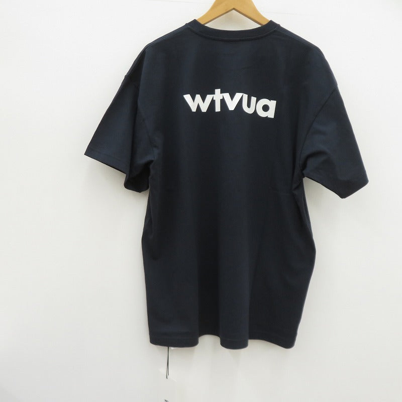 W)TAPS | ダブルタップス WTVUA / SS / COTTON 26SS 半袖Ｔシャツ 261ATDT-STM05S ネイビー サイズ：3【瀬戸大橋店】