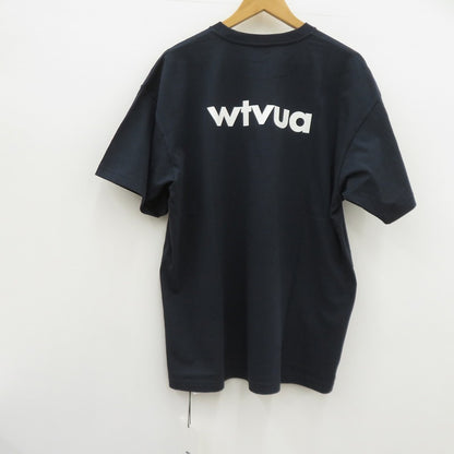 W)TAPS | ダブルタップス WTVUA / SS / COTTON 26SS 半袖Ｔシャツ 261ATDT-STM05S ネイビー サイズ：3【瀬戸大橋店】