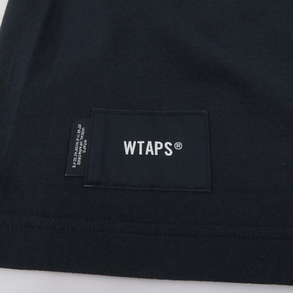 W)TAPS | ダブルタップス WTVUA / SS / COTTON 26SS 半袖Ｔシャツ 261ATDT-STM05S ネイビー サイズ：3【瀬戸大橋店】