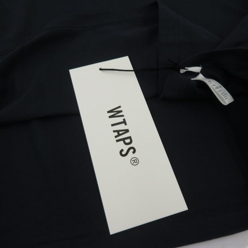 W)TAPS | ダブルタップス WTVUA / SS / COTTON 26SS 半袖Ｔシャツ 261ATDT-STM05S ネイビー サイズ：3【瀬戸大橋店】