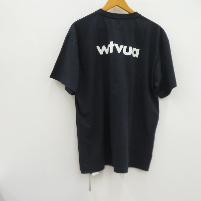 W)TAPS | ダブルタップス WTVUA / SS / COTTON 26SS 半袖Ｔシャツ 261ATDT-STM05S ネイビー サイズ：3【瀬戸大橋店】