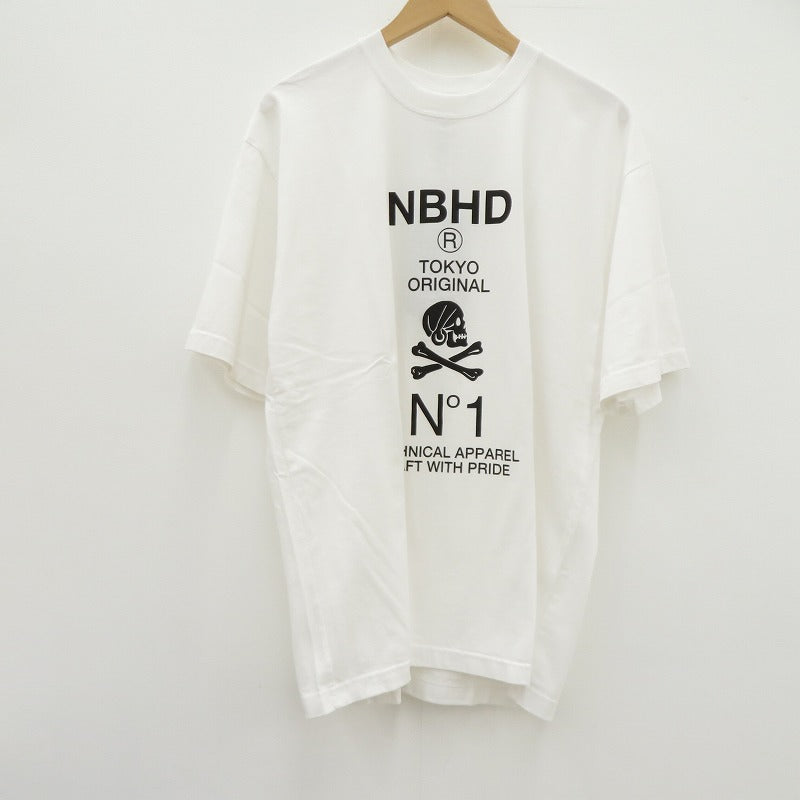 NEIGHBORHOOD | ネイバーフッド NH . TEE SS-8 26ss 半袖Ｔシャツ 261PCNH-ST08 ホワイト サイズ：M【瀬戸大橋店】