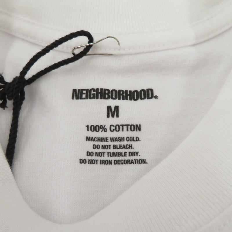NEIGHBORHOOD | ネイバーフッド NH . TEE SS-8 26ss 半袖Ｔシャツ 261PCNH-ST08 ホワイト サイズ：M【瀬戸大橋店】