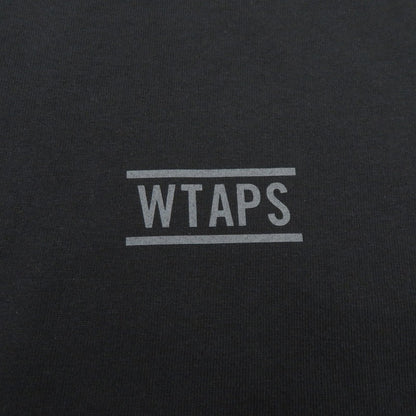 W)TAPS | ダブルタップス BRACKETS / SS / COTTON 26ss 半袖Ｔシャツ 261ATDT-STM09S ブラック サイズ：3【瀬戸大橋店】