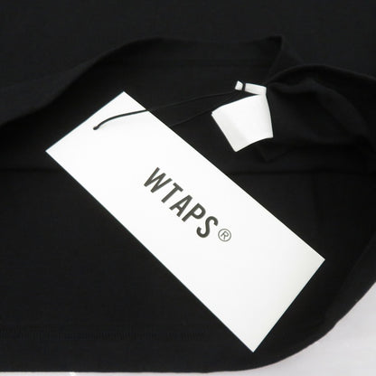 W)TAPS | ダブルタップス BRACKETS / SS / COTTON 26ss 半袖Ｔシャツ 261ATDT-STM09S ブラック サイズ：3【瀬戸大橋店】