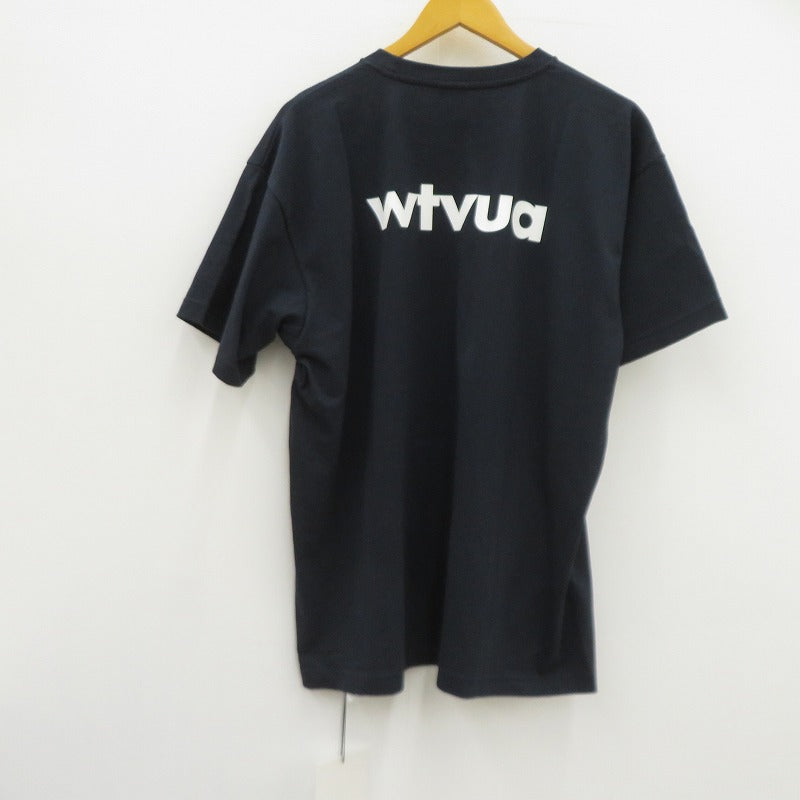 W)TAPS | ダブルタップス WTVUA / SS / COTTON 26SS 半袖Ｔシャツ 261ATDT-STM05S ネイビー サイズ：2【瀬戸大橋店】