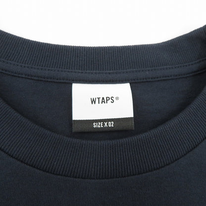 W)TAPS | ダブルタップス WTVUA / SS / COTTON 26SS 半袖Ｔシャツ 261ATDT-STM05S ネイビー サイズ：2【瀬戸大橋店】