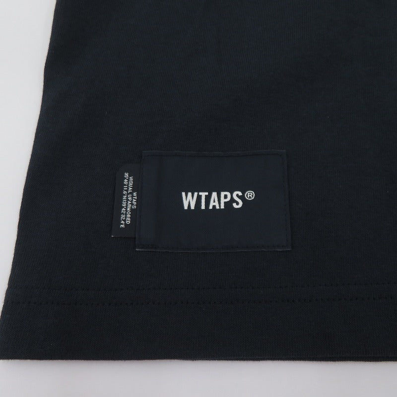 W)TAPS | ダブルタップス WTVUA / SS / COTTON 26SS 半袖Ｔシャツ 261ATDT-STM05S ネイビー サイズ：2【瀬戸大橋店】