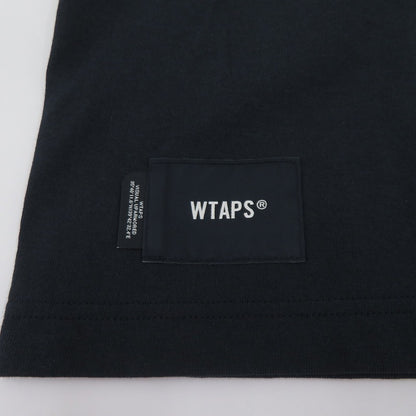 W)TAPS | ダブルタップス WTVUA / SS / COTTON 26SS 半袖Ｔシャツ 261ATDT-STM05S ネイビー サイズ：2【瀬戸大橋店】