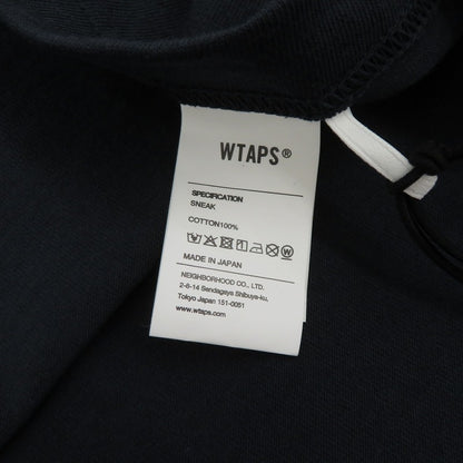 W)TAPS | ダブルタップス WTVUA / SS / COTTON 26SS 半袖Ｔシャツ 261ATDT-STM05S ネイビー サイズ：2【瀬戸大橋店】