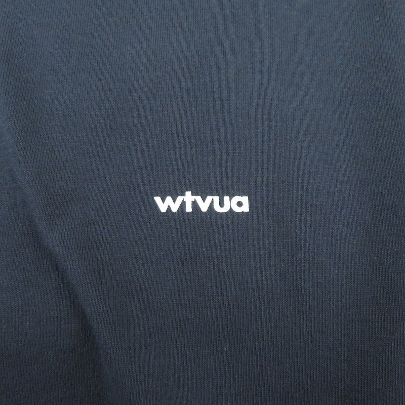 W)TAPS | ダブルタップス WTVUA / SS / COTTON 半袖Ｔシャツ 261ATDT-STM05S ネイビー サイズ：2【瀬戸大橋店】