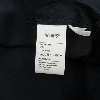 W)TAPS | ダブルタップス WTVUA / SS / COTTON 半袖Ｔシャツ 261ATDT-STM05S ネイビー サイズ：2【瀬戸大橋店】