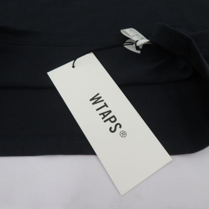 W)TAPS | ダブルタップス WTVUA / SS / COTTON 半袖Ｔシャツ 261ATDT-STM05S ネイビー サイズ：2【瀬戸大橋店】