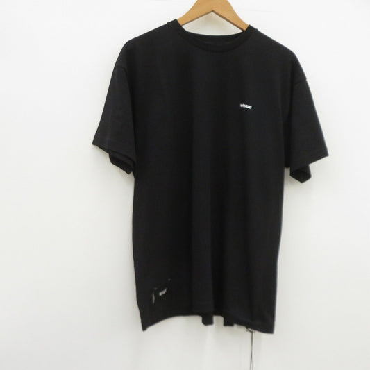 W)TAPS | ダブルタップス WTVUA / SS / COTTON 半袖Ｔシャツ 261ATDT-STM05S ブラック サイズ：2【瀬戸大橋店】