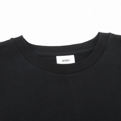 W)TAPS | ダブルタップス WTVUA / SS / COTTON 半袖Ｔシャツ 261ATDT-STM05S ブラック サイズ：2【瀬戸大橋店】