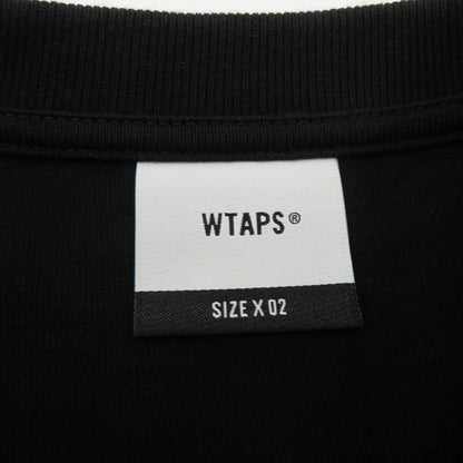 W)TAPS | ダブルタップス WTVUA / SS / COTTON 半袖Ｔシャツ 261ATDT-STM05S ブラック サイズ：2【瀬戸大橋店】
