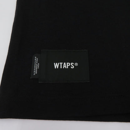 W)TAPS | ダブルタップス WTVUA / SS / COTTON 半袖Ｔシャツ 261ATDT-STM05S ブラック サイズ：2【瀬戸大橋店】