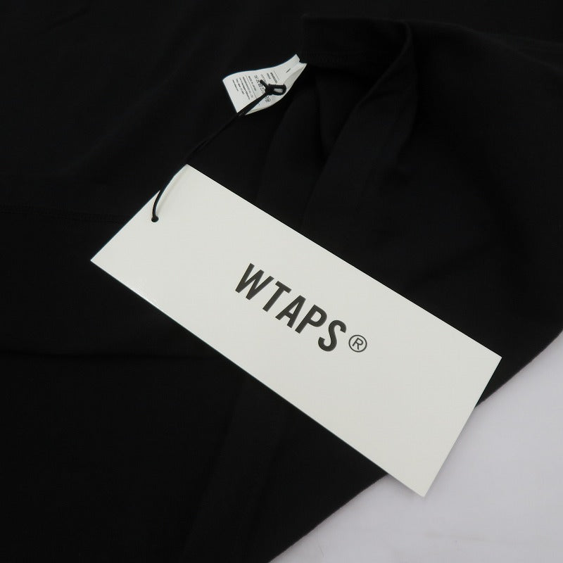 W)TAPS | ダブルタップス WTVUA / SS / COTTON 半袖Ｔシャツ 261ATDT-STM05S ブラック サイズ：2【瀬戸大橋店】