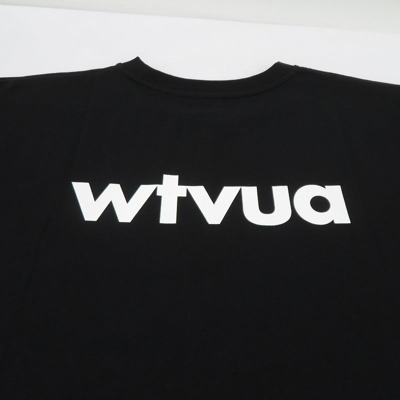 W)TAPS | ダブルタップス WTVUA / SS / COTTON 半袖Ｔシャツ 261ATDT-STM05S ブラック サイズ：2【瀬戸大橋店】