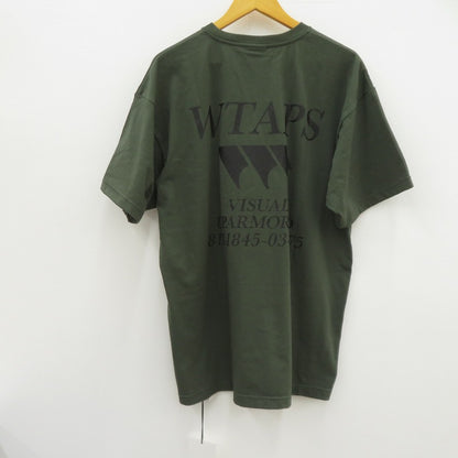W)TAPS | ダブルタップス :///: / SS / COTTON 26ss 半袖Ｔシャツ 261ATDT-STM04S オリーブ サイズ：3【瀬戸大橋店】