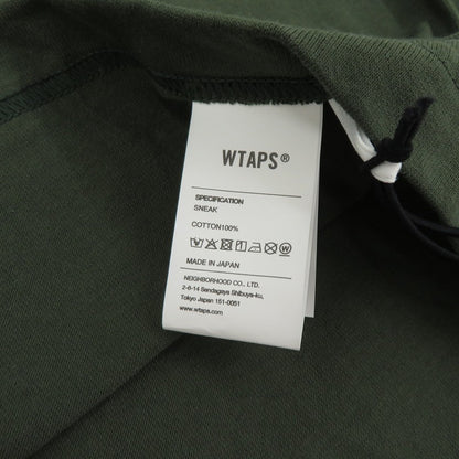 W)TAPS | ダブルタップス :///: / SS / COTTON 26ss 半袖Ｔシャツ 261ATDT-STM04S オリーブ サイズ：3【瀬戸大橋店】