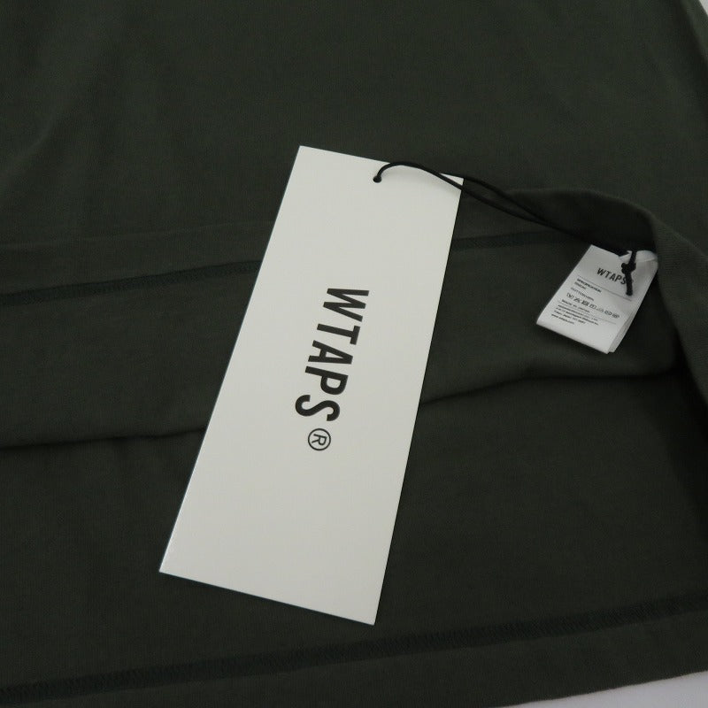 W)TAPS | ダブルタップス :///: / SS / COTTON 26ss 半袖Ｔシャツ 261ATDT-STM04S オリーブ サイズ：3【瀬戸大橋店】