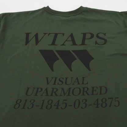 W)TAPS | ダブルタップス :///: / SS / COTTON 26ss 半袖Ｔシャツ 261ATDT-STM04S オリーブ サイズ：3【瀬戸大橋店】