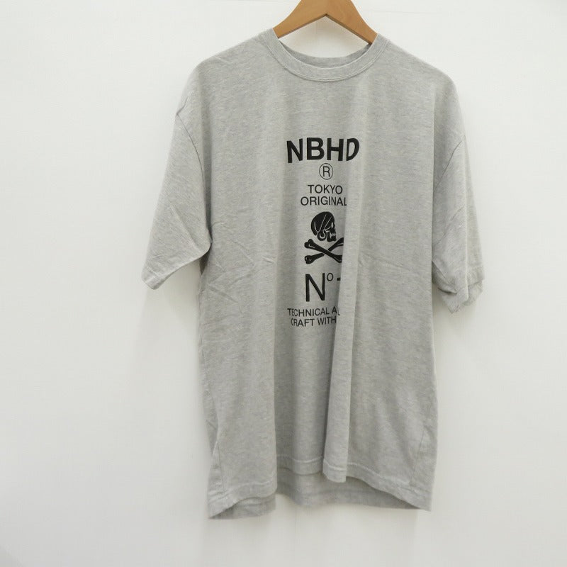 NEIGHBORHOOD | ネイバーフッド NH . TEE SS-8 26ss 半袖Ｔシャツ 261PCNH-ST08 グレー サイズ：XL【瀬戸大橋店】