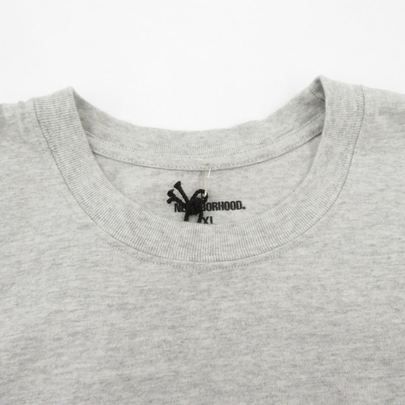 NEIGHBORHOOD | ネイバーフッド NH . TEE SS-8 26ss 半袖Ｔシャツ 261PCNH-ST08 グレー サイズ：XL【瀬戸大橋店】