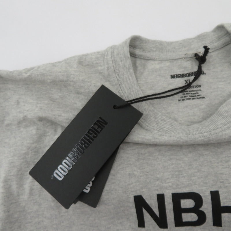 NEIGHBORHOOD | ネイバーフッド NH . TEE SS-8 26ss 半袖Ｔシャツ 261PCNH-ST08 グレー サイズ：XL【瀬戸大橋店】