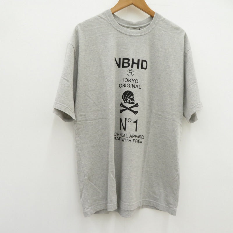 NEIGHBORHOOD | ネイバーフッド NH . TEE SS-8 26ss 半袖Ｔシャツ 261PCNH-ST08 グレー サイズ：L【瀬戸大橋店】