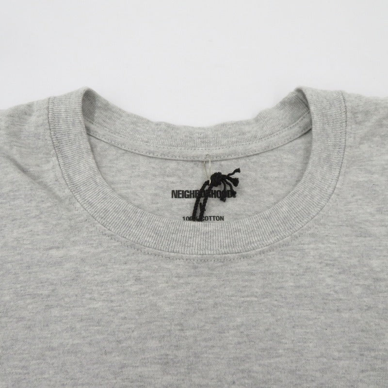 NEIGHBORHOOD | ネイバーフッド NH . TEE SS-8 26ss 半袖Ｔシャツ 261PCNH-ST08 グレー サイズ：L【瀬戸大橋店】