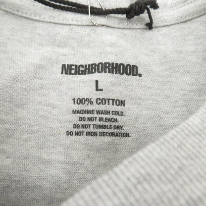 NEIGHBORHOOD | ネイバーフッド NH . TEE SS-8 26ss 半袖Ｔシャツ 261PCNH-ST08 グレー サイズ：L【瀬戸大橋店】
