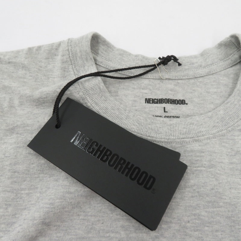 NEIGHBORHOOD | ネイバーフッド NH . TEE SS-8 26ss 半袖Ｔシャツ 261PCNH-ST08 グレー サイズ：L【瀬戸大橋店】