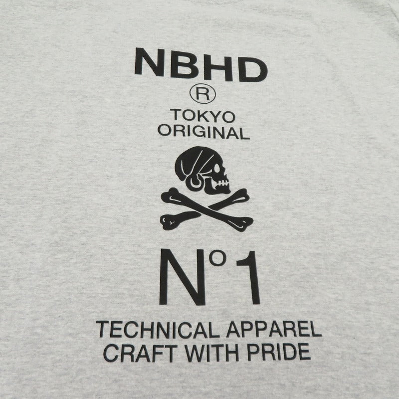 NEIGHBORHOOD | ネイバーフッド NH . TEE SS-8 26ss 半袖Ｔシャツ 261PCNH-ST08 グレー サイズ：L【瀬戸大橋店】