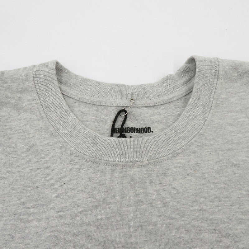 NEIGHBORHOOD | ネイバーフッド NH . TEE SS-8 半袖Ｔシャツ 261PCNH-ST08 グレー サイズ：L【瀬戸大橋店】