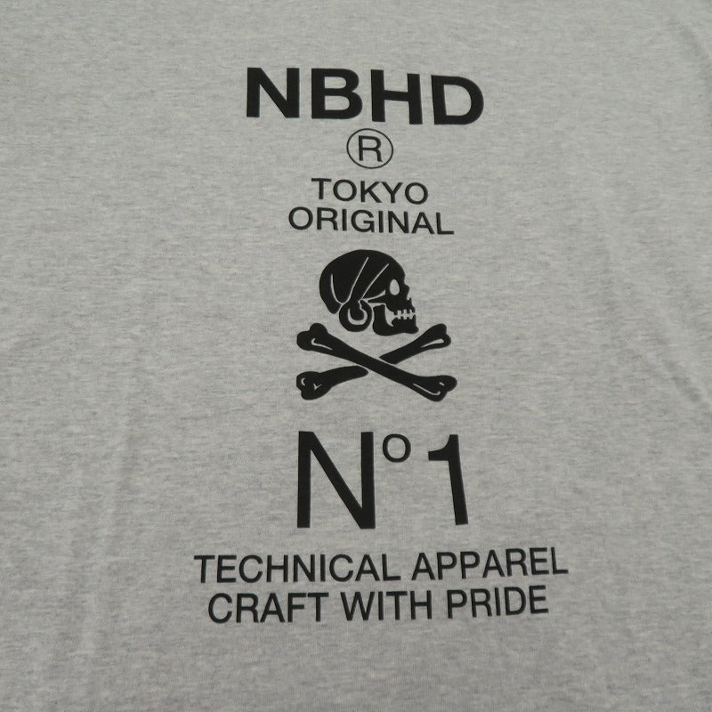 NEIGHBORHOOD | ネイバーフッド NH . TEE SS-8 半袖Ｔシャツ 261PCNH-ST08 グレー サイズ：L【瀬戸大橋店】
